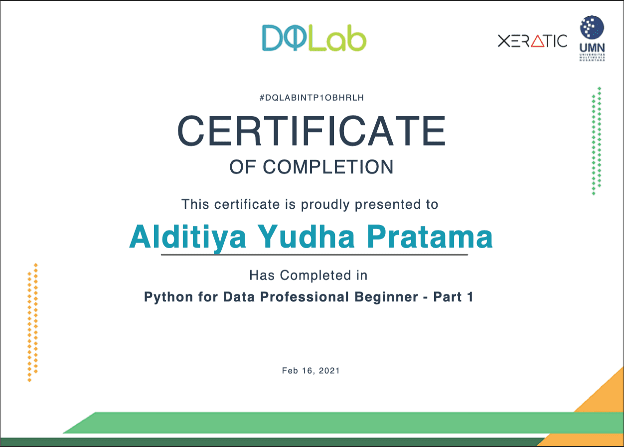 Python for Data Professional Part 1